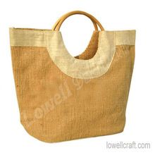 RIBED JUTE BAG