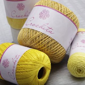 Gassed Mercerized Crochet Threads