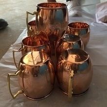 Moscow Mule Engraved Copper Mug