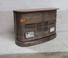 IRON and WOOD FULL BAR CONSOLE
