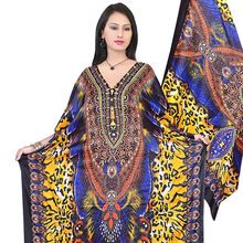 Luxury African Printed Kaftan Dress