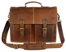 Leather Vintage Crossbody Messenger Satchel Bag