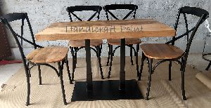 Industrial Cafe Dining Set