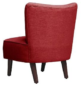 Modern Wooden Upholstered Accent Chair