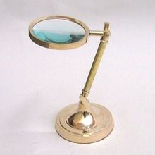 Brass Stand Magnifier 
