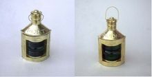 Brass Starboard and Port Ship Lamp