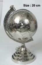 Home Decor Metal Globe