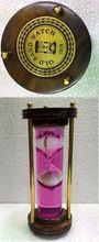 Liquid hourglass timer