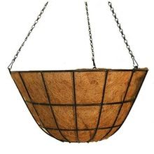 ROUND HANGING COCO BASKET WITH COCO LINER