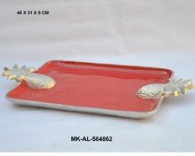 Aluminum Tray With Enamel Color