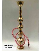 Indian Brass Decorative Hookah