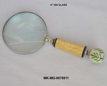 Indian Handmade Table Top Magnifying Glass