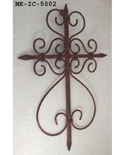 Wrought Iron Christian Cross