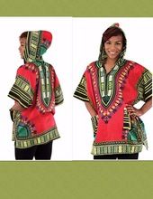 T-Shirt African Traditional Hippie Poncho