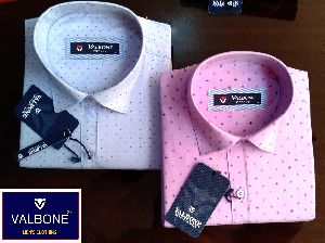 Valbone solid men's casual printed shirts