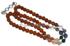 Chakra Stone With Rudraksha Anklet