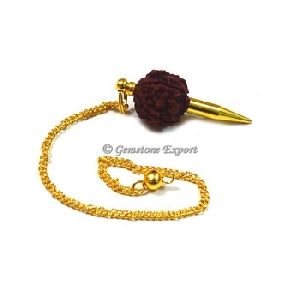Gemstone Rudraksha Pendulum