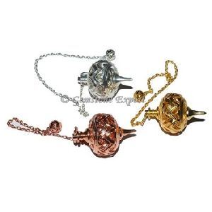 Metal Brass Open able Healing Pendulum