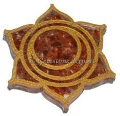 Peach Aventurine Sacral Chakra Coaster