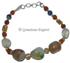 Tumbled Stones Anklet