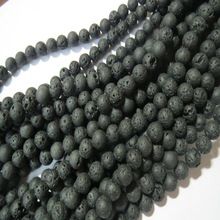 8mm Lava Gemstone Loose Beads for bracelets