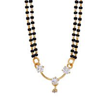 Fancy look Round shaped AD Mangalsutra