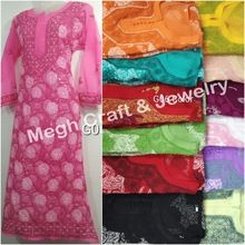 Embroidered Georgette Tunics