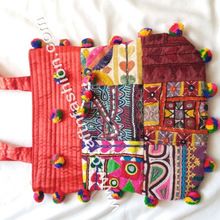 Kutch Embroidery Patches Tote Bags