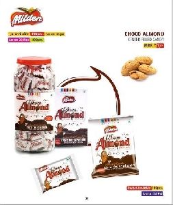 Choco Almond Center Filed Candy