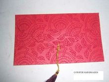 Handmade Envelope Paper Screen Printed
