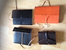 Luxurious various colourful Leather Journals