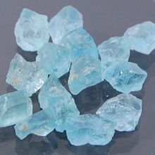 Aquamarine loose Crystals stone