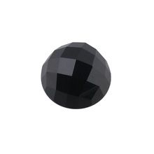 Black spinel facete Loose Gemstones