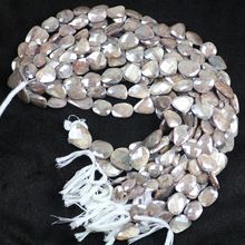 Coat Moonstone Faceted Free form Strand Beads
