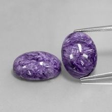 Violet Charolite Cabochon Calibrated Gemstone