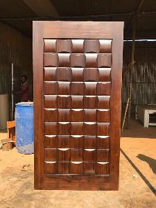 Teak Wood Heavy Designer Doors