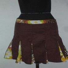 Cotton Pleated skirt