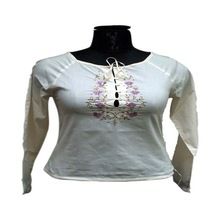 embroidered ladies tops