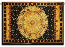 Handmade Hippy Bohemian Zodiac Astrology Wall Hanging