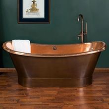 Dark Antique Copper Bath Tub