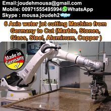 Robotic water jet cutting Machine