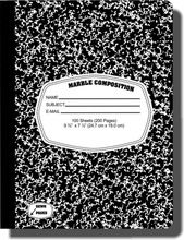 Marbel Composition Book