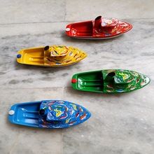 tug fish painted boats toys