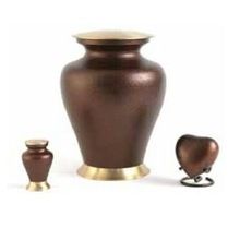 Sold Brass Cremation Urn