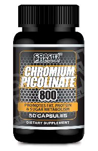 Chromium Picolinate 800 50 Capsules