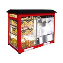 Electric Popcorn Machine with Warming Showcase Snack