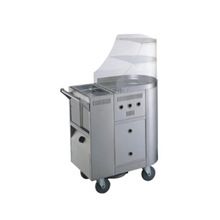 Stainless Steel Frying Cart