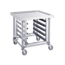 Stainless Steel Mobile Bench Kitchen Trolley