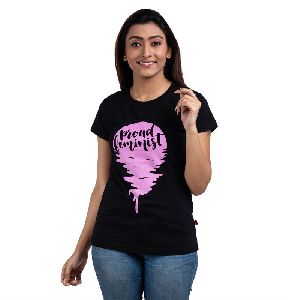 Womens Black T-Shirt