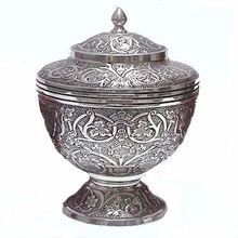 embossed cremation urns